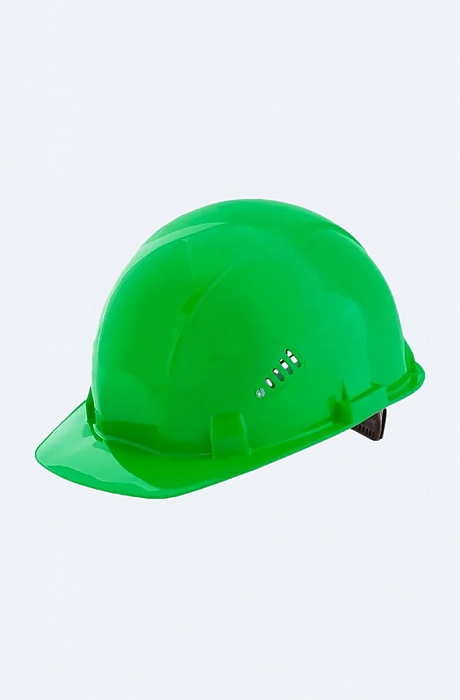 картинка Каска РОСОМЗ™ СОМЗ-55 FavoriT (ступенчатая, с вентиляцией, подбородочным ремнем, Termotrek, зеленая) от магазина Хоккерс