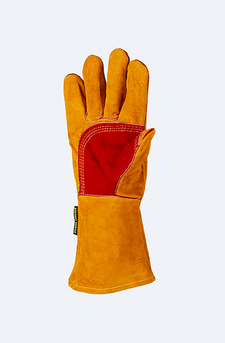 картинка Краги спилковые пятипалые летние RL4 Сибирь (kevlar, спилок ,жёлтые) от магазина Хоккерс