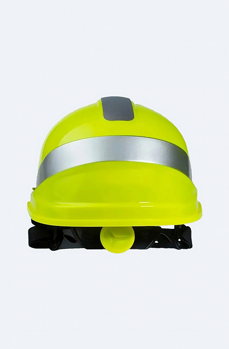 картинка Каска DeltaPlus™ Diamond V UP (с храповиком, подборобочным ремнем, ABS-пластик, желтая) от магазина Хоккерс