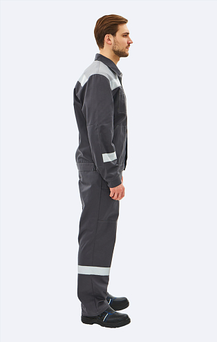картинка Костюм Липецк-1,т.сер/св.сер,кур+БР (смесовая,280) СОП от магазина Хоккерс